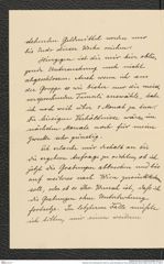 Nachlass Franz Steindachner, Brief von Josef Szombathy an Franz Steindachner (25.05.1908), Inv.Nr. 534.13, Seite 2